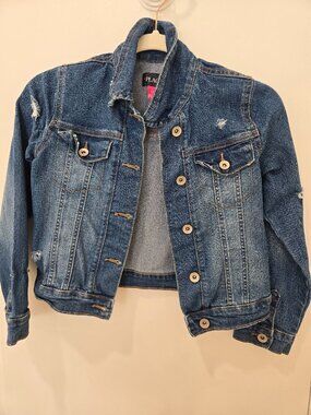THE CHILDRENS Place girls jean denim jacket